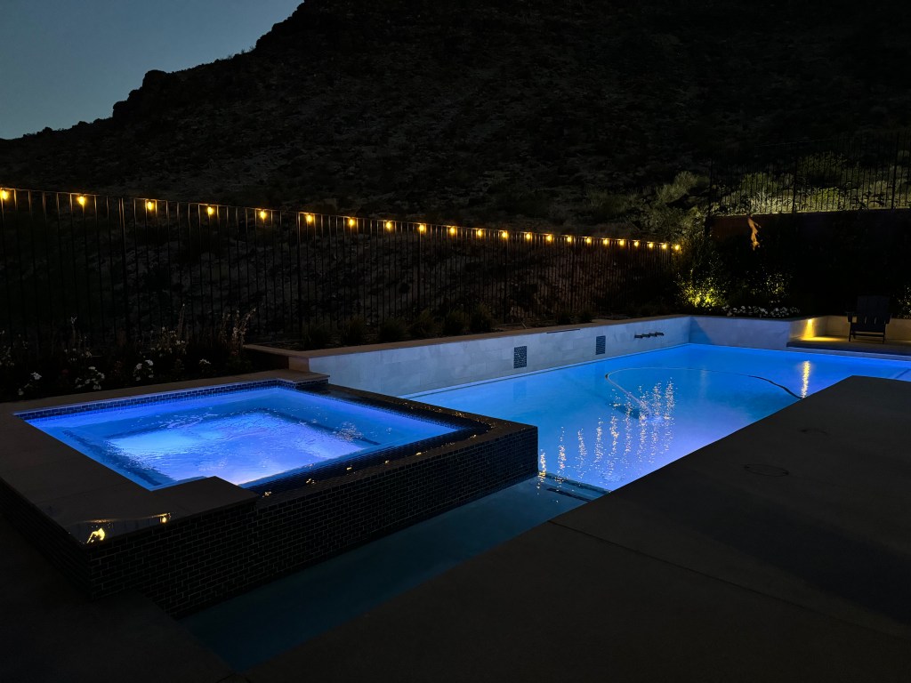 Night Time Pool